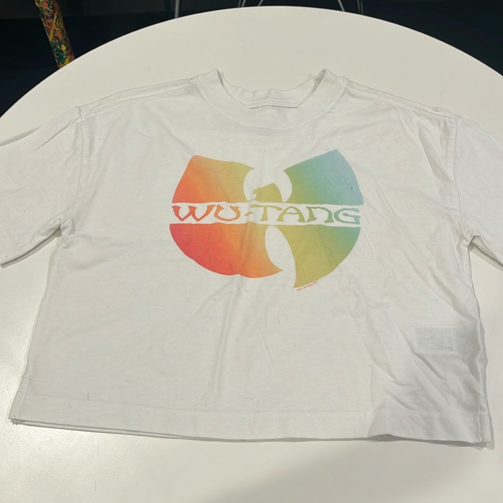 Wu-Tang girls gap size 12 cropped t shirt.